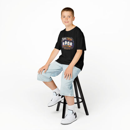 Boo Crew Ghosts Kids Tee | Halloween Pumpkin Patch Illustration