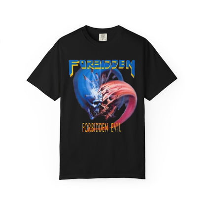 Forbidden Evil Album Artwork  T-shirt | Retro Thrash Metal Band Graphic Tee