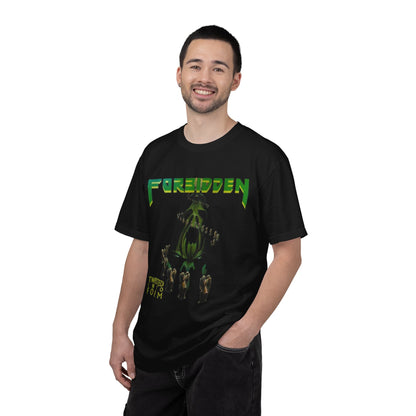 Forbidden Twisted Into Form Album Cover T-shirt | Heavy Metal Graphic Tee