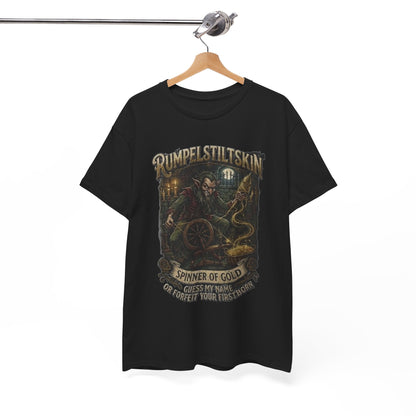 Camiseta de Rumpelstiltskin, tejedor de oro | Camiseta de fantasía oscura y cuentos de hadas