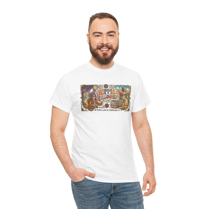 T-shirt graphique psychédélique nature hippie / T-shirt Halloween hippie