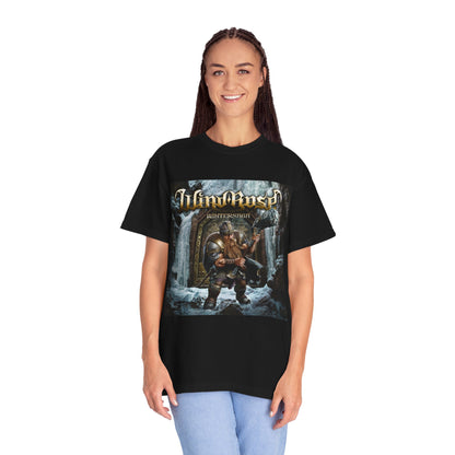 Wind Rose Winter Saga Viking Warrior T-shirt | Norse Metal Album Artwork