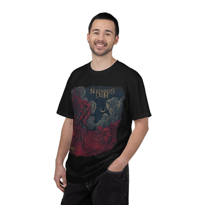 Camiseta con la portada del álbum Nephilim Grove de Novembers Doom / Camiseta de banda de Gothic Doom Metal