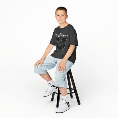 Spooky Season Jack-O'-Lantern Kids Tee | Halloween Pumpkin Shirt