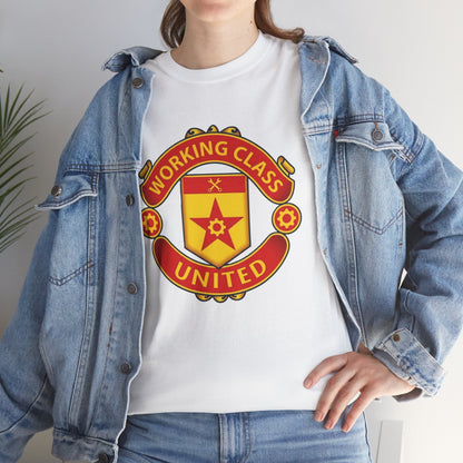 Camiseta Clase Obrera Unida | Gráfico político socialista del escudo laboral
