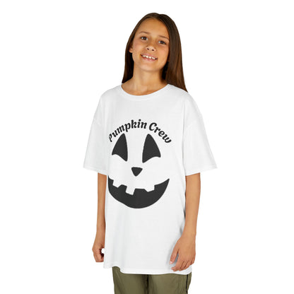 Pumpkin Crew Kids Tee | Jack-o'-Lantern Halloween Shirt