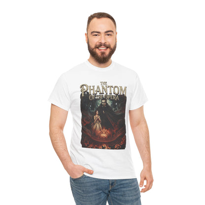 T-shirt Le Fantôme de l'Opéra | Tee-shirt d'Halloween avec affiche de comédie musicale
