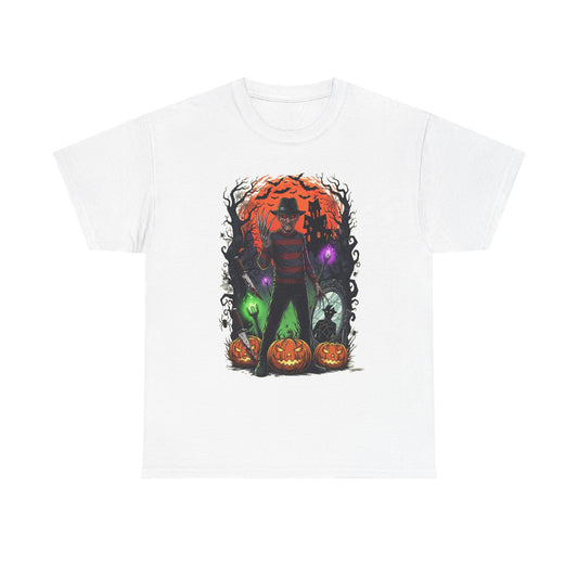Freddy Krueger Pumpkin Nightmare T-Shirt | Halloween Horror Tee