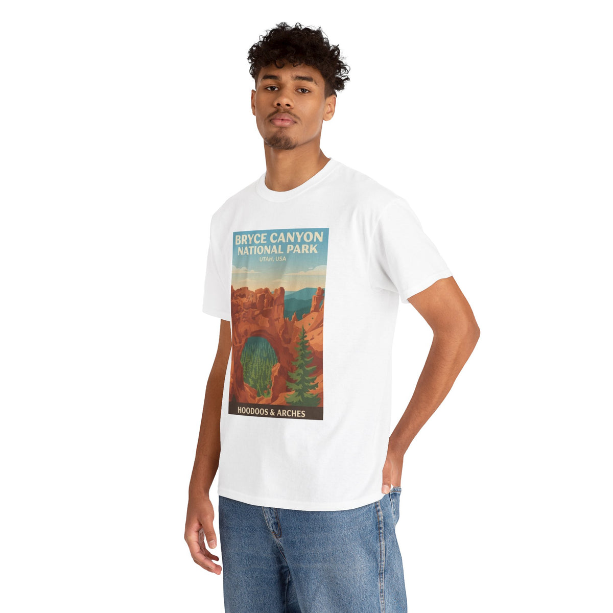 Bryce Canyon National Park Poster Tee | Hoodoos & Arches T-Shirt