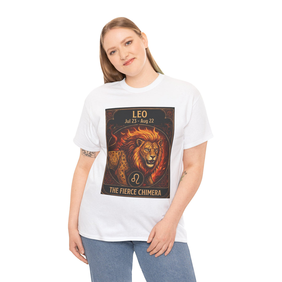 Leo Zodiac Lion shirt | Halloween Zodiac Astrology The Fierce Chimera tee
