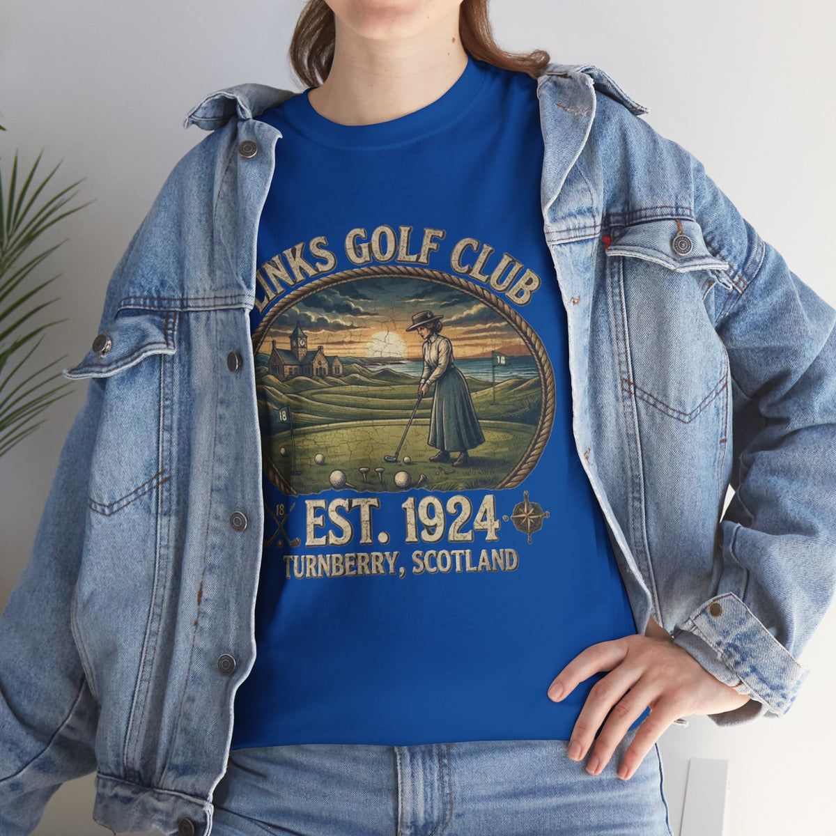 Links Golf Club EST. 1924 T-Shirt | Turnberry Scotland golf design