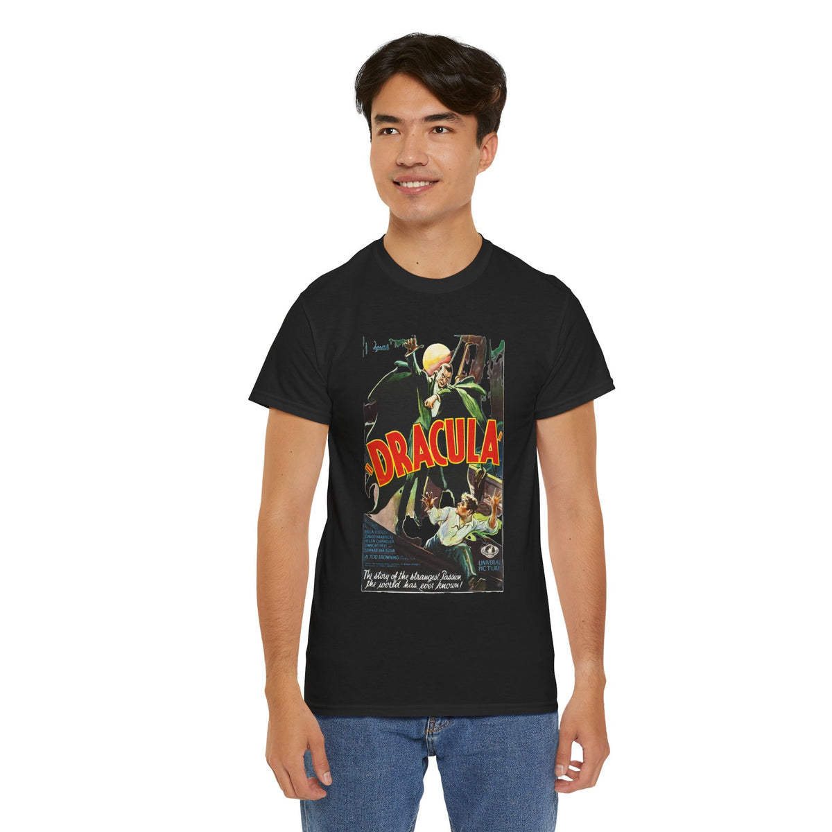 Dracula Vintage Movie Poster Tee | Classic Horror Vampire Graphic