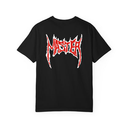 Camiseta gráfica del álbum "Master Among The Seeds of Death" | Camiseta de banda de death metal estadounidense