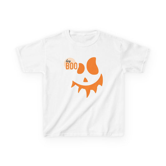 Jack O'Lantern Face Kids Tee | Halloween Boo Pumpkin Shirt