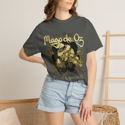 Mago de Oz Skull Violin Artwork T-shirt | Celtic Land of Oz Band Tee