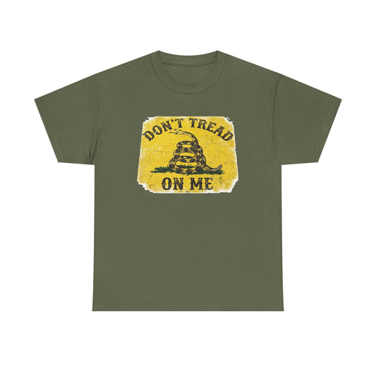 T-shirt Gadsden « Dont Tread On Me » | Haut patriotique à motif serpent pour la liberté