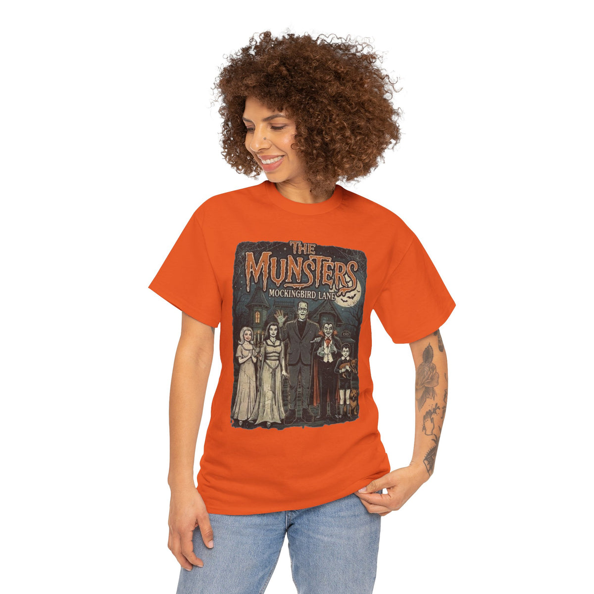 The Munsters Mockingbird Lane T-Shirt | Vintage TV Horror Family Shirt