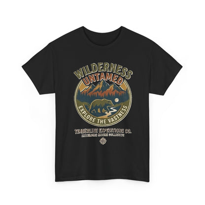 Wilderness Untamed Mountain Bear Graphic T-Shirt