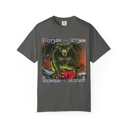 Flotsam & Jetsam Doomsday For the Deceiver Album Artwork T-Shirt | Thrash Metal Band Art Tee