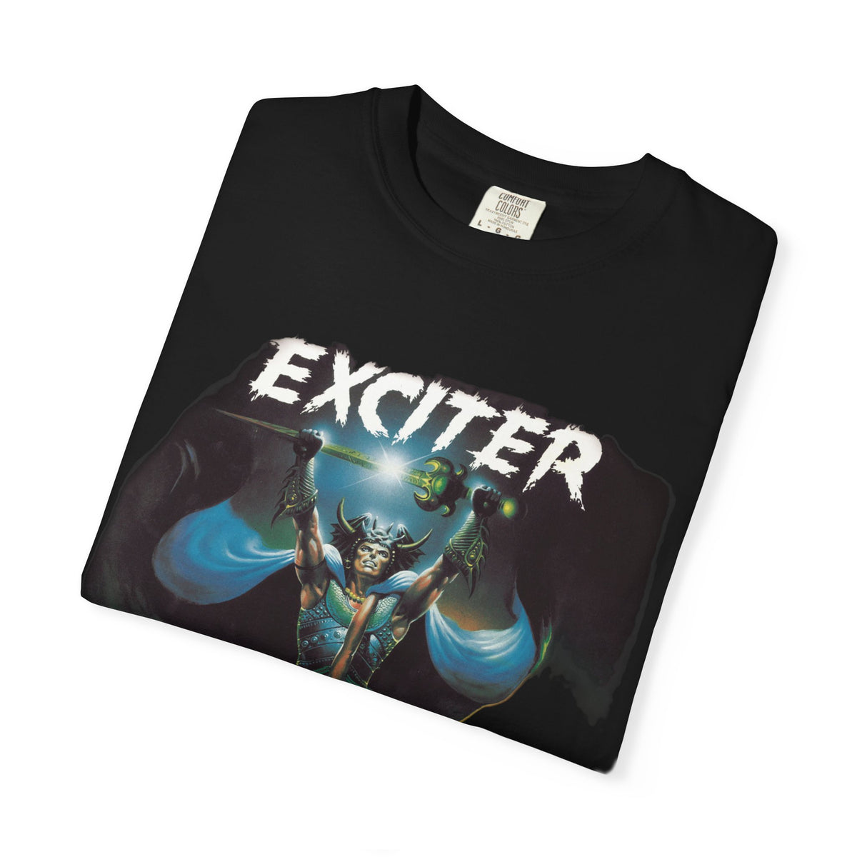 Exciter Metal band art T-shirt | Long Live the Loud graphic tee