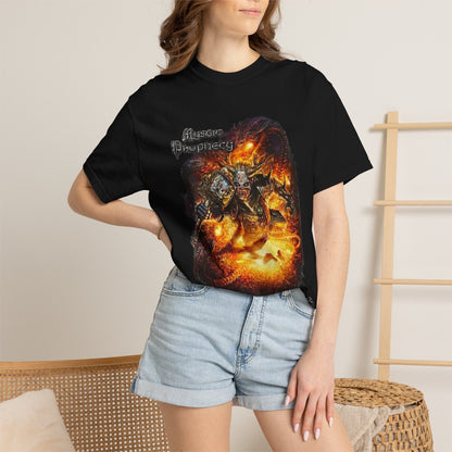 Mystic Prophecy Killhammer Album Artwork | Heavy Metal Gothic Graphic Tee