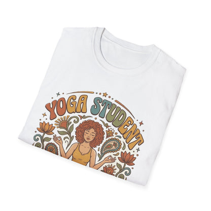 Yoga Student T-Shirt | Retro Lotus Meditation Graphic
