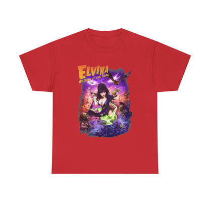 T-shirt Elvira, maîtresse des ténèbres | Tee-shirt pin-up d'horreur rétro