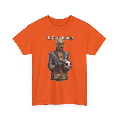 T-shirt Soccer Mommy | Illustration de joueur vintage, t-shirt pour fan de football