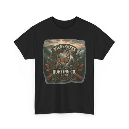 Wilderness Hunting Co. deer graphic Tee | vintage outdoors hunter shirt