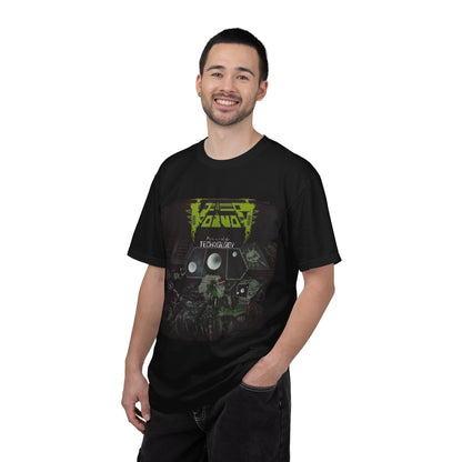 T-shirt pochette d'album Killing Technology de Voivod | Tee-shirt graphique rétro tech du groupe de thrash metal canadien