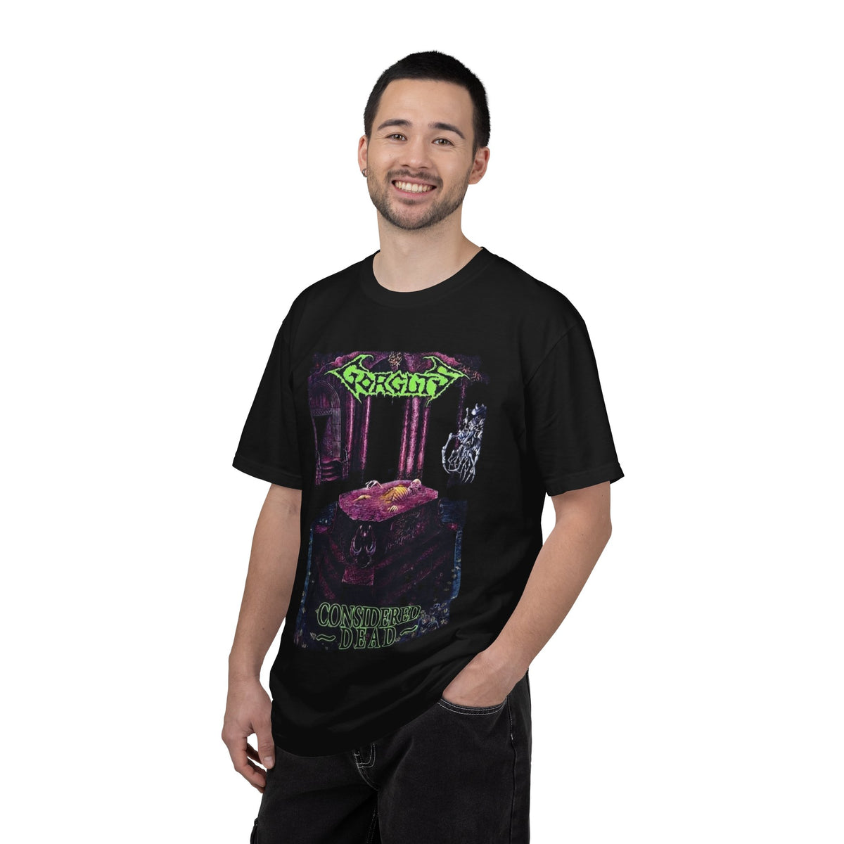 Gorguts Coffin Scene T-Shirt | Metal Band Album Art Tee