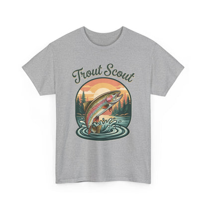 Trout Scout Fishing Graphic T-Shirt