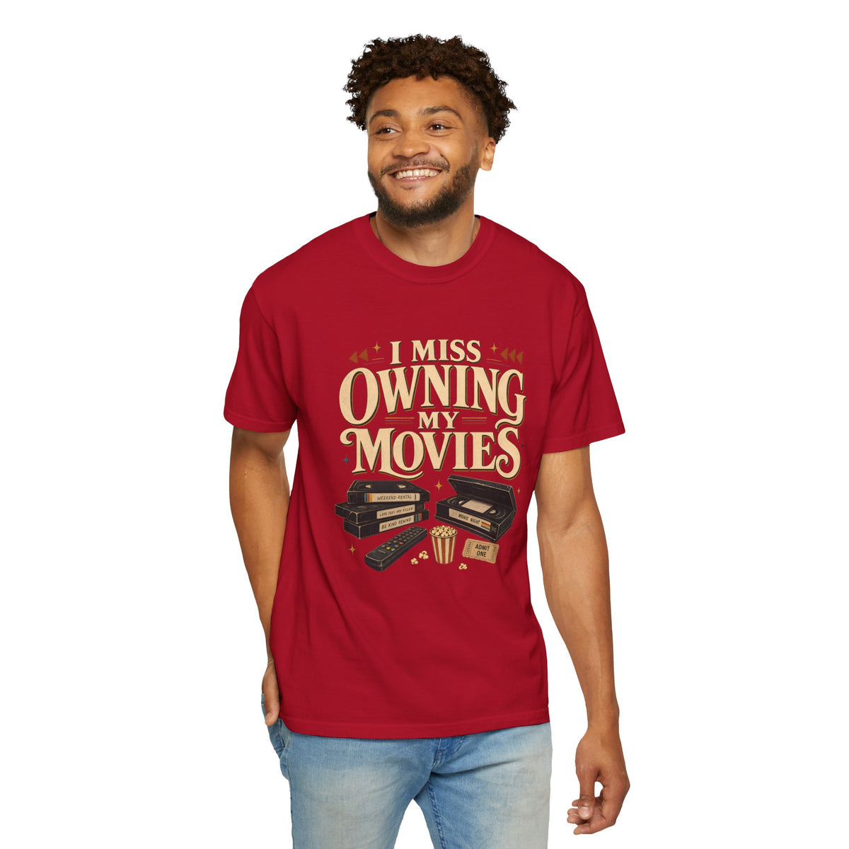 I Miss Owning My Movies Shirt, Vintage Movie Night T-Shirt, Retro VHS Tee, Physical Media Shirt, Film Lover Gift