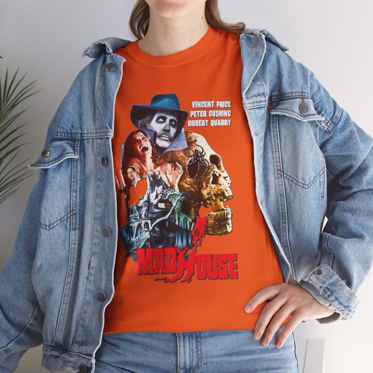 Mad House Vincent Price movie poster T-Shirt | vintage horror Collection Classics tee