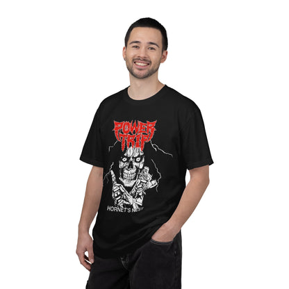 Power Trip Skull Hornets Nest T-Shirt / Thrash Metal Band Tee