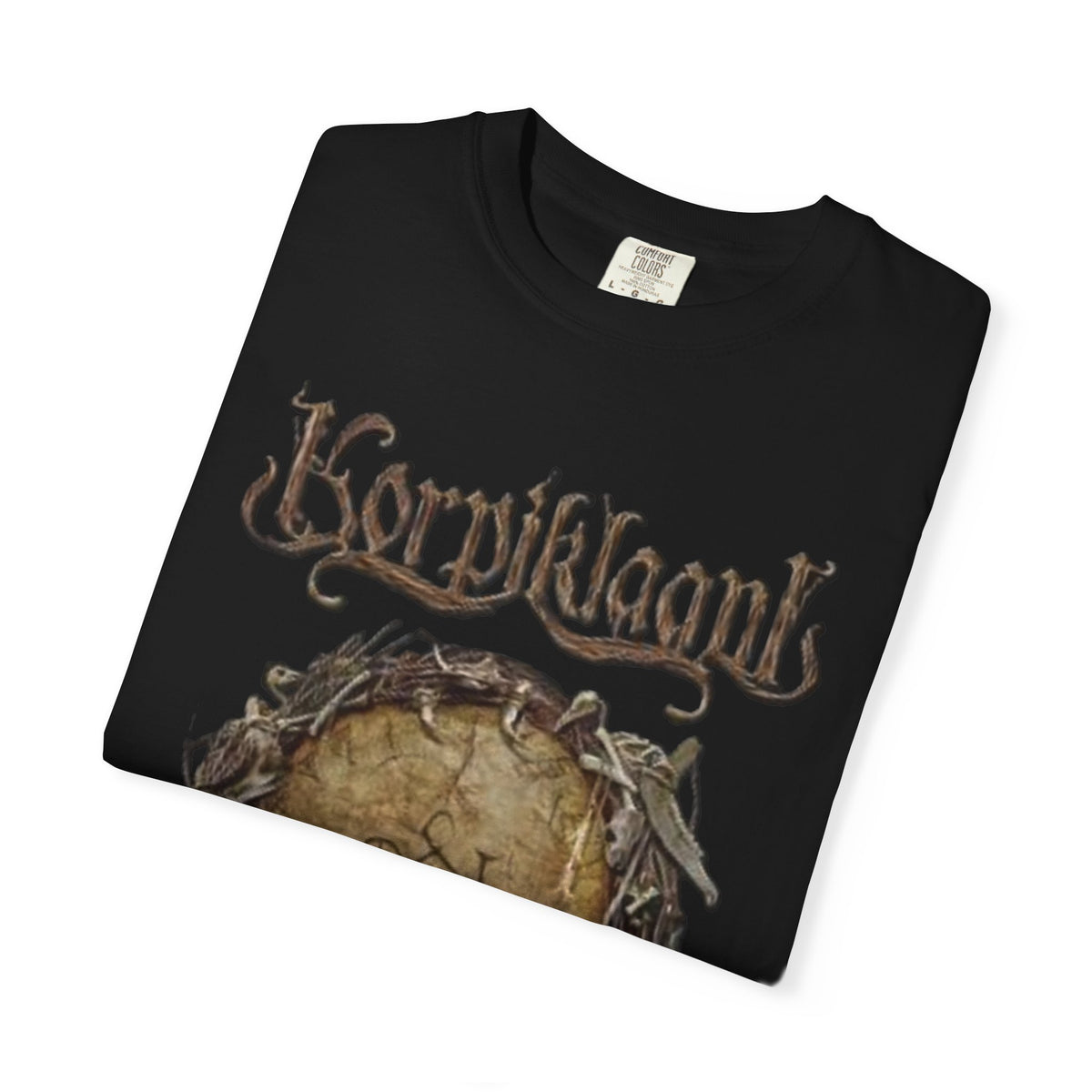 Korpiklaani Nordic Rune Shield shirt | Rankarumpu Album Artwork Tee
