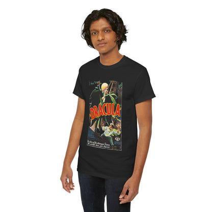 Dracula Vintage Movie Poster Tee | Classic Horror Vampire Graphic