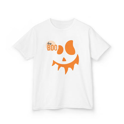 Jack O'Lantern Face Kids Tee | Halloween Boo Pumpkin Shirt