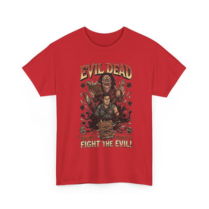 Evil Dead horror poster Tee | Ash vs Deadites cult classic movie shirt