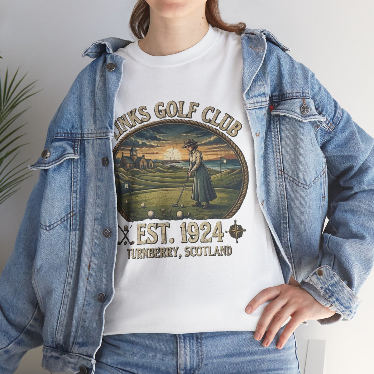 Links Golf Club EST. 1924 T-Shirt | Turnberry Scotland golf design