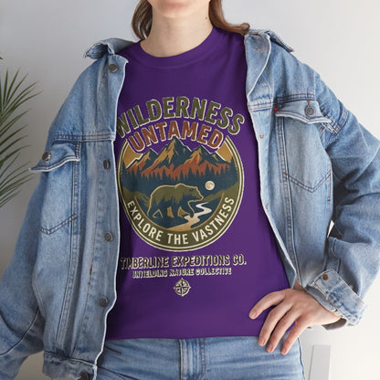 Wilderness Untamed Mountain Bear Graphic T-Shirt