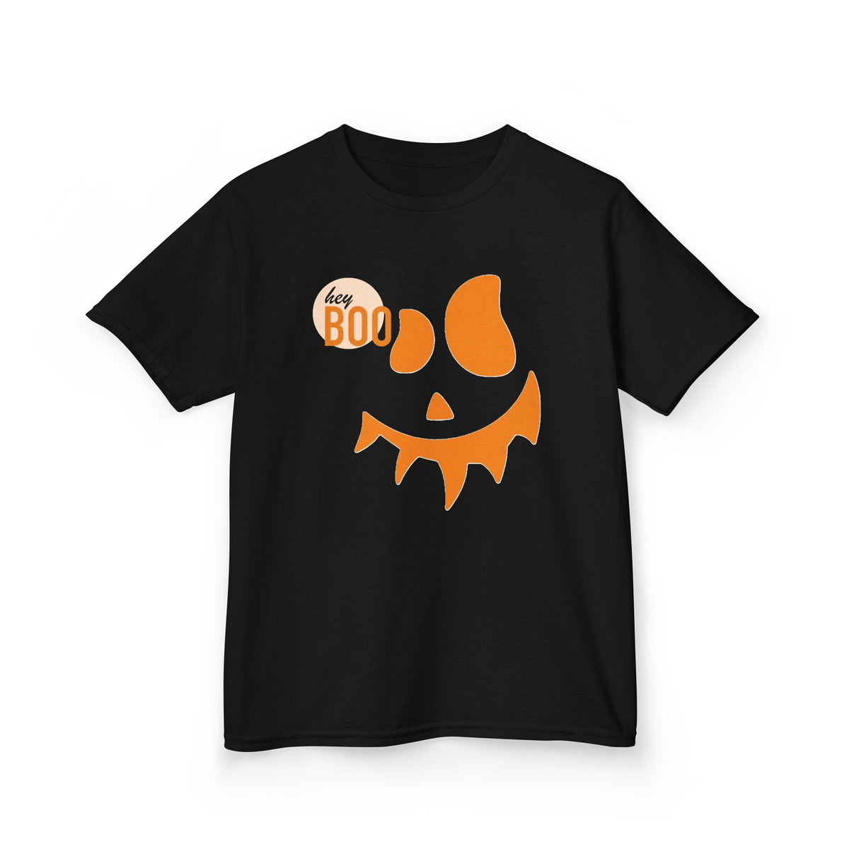 Jack O'Lantern Face Kids Tee | Halloween Boo Pumpkin Shirt