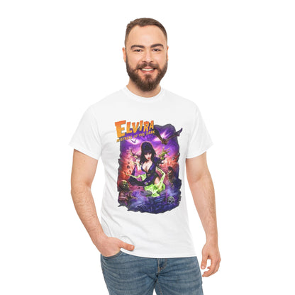T-shirt Elvira, maîtresse des ténèbres | Tee-shirt pin-up d'horreur rétro