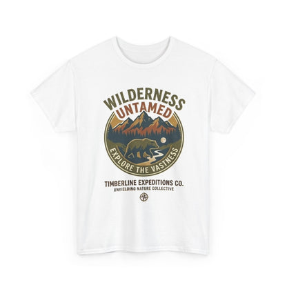 Wilderness Untamed Mountain Bear Graphic T-Shirt