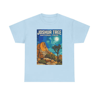 Camiseta de póster del Parque Nacional Joshua Tree, California | Camiseta de naturaleza del Parque Nacional de California