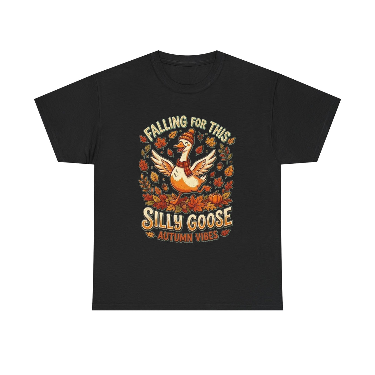 Camiseta de Otoño "Silly Goose" | Enamorada de esta temporada, Hojas de Acción de Gracias