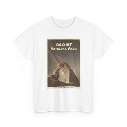 Arches National Park Vintage Poster T-Shirt |Utah Scenic Travel Tee