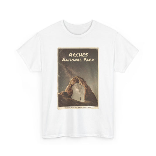 Arches National Park Vintage Poster T-Shirt |Utah Scenic Travel Tee