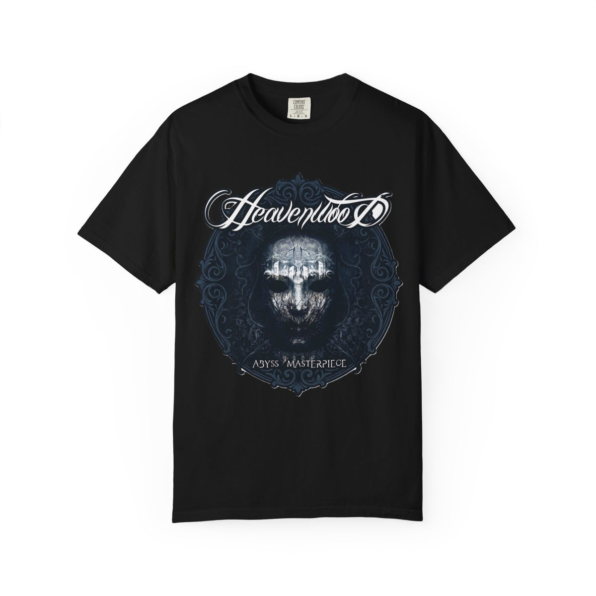 T-shirt avec pochette d'album « Masterpiece » de Heavenwood Abyss / T-shirt de groupe de metal gothique portugais