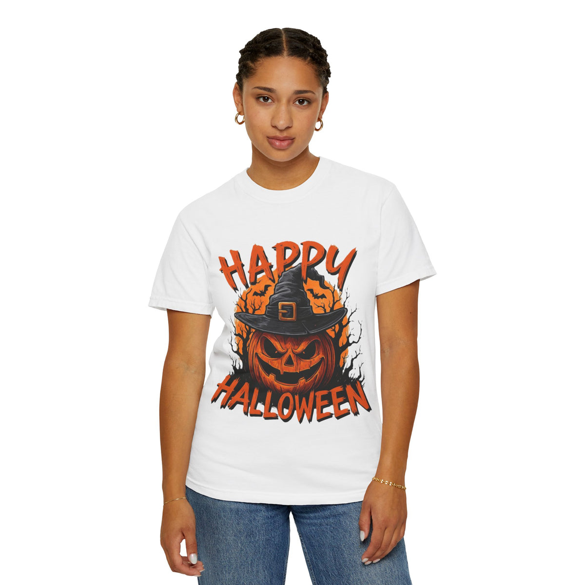 Happy Halloween Jack o Lantern Unisex T-shirt